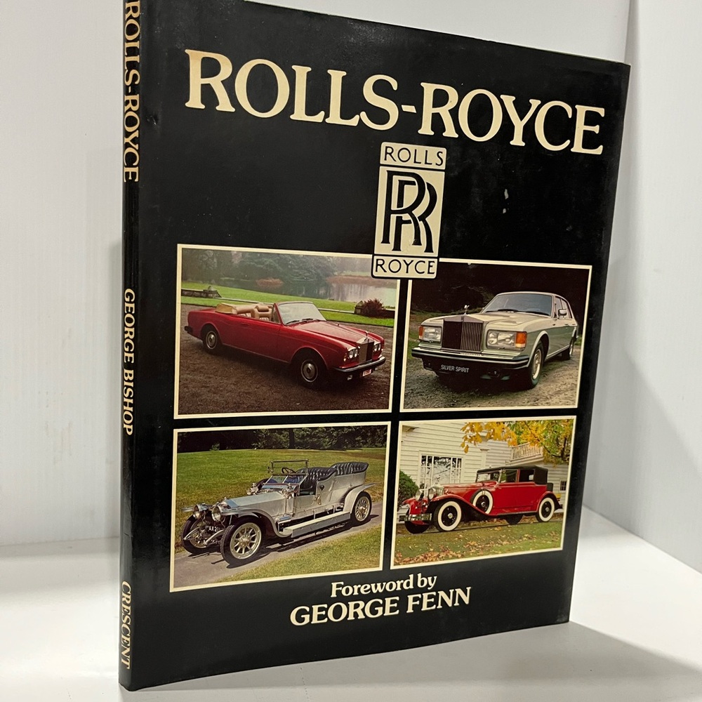 Rolls Royce Car book by George Fenn 1982 Colour Library Automobile Series HB